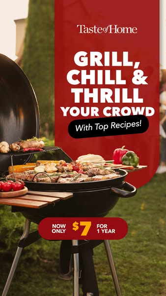 Taste of Home ad