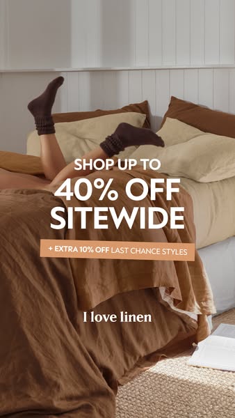 I Love Linen ad