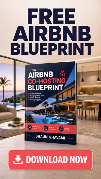 Shaun Ghavami - Airbnb Coach ad