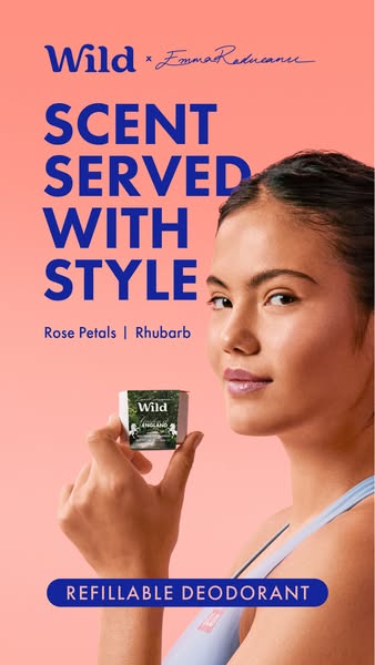 Emma Raducanu ad
