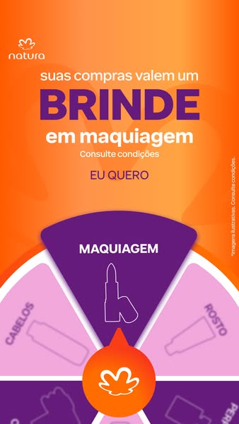 The image ad shows a digital spin-the-wheel interface. The text indicates that every purchase is worth a free gift in th