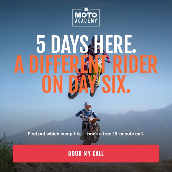 The Moto Academy ad