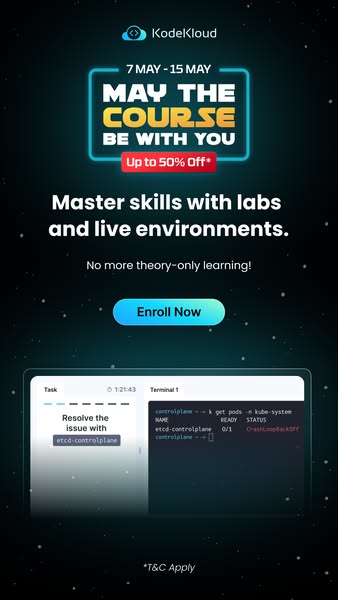 KodeKloud ad