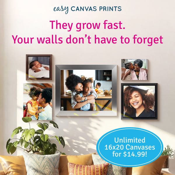 Easy Canvas Prints ad
