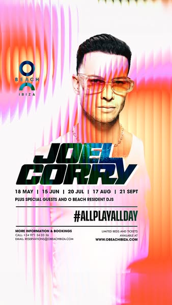 Joel Corry ad
