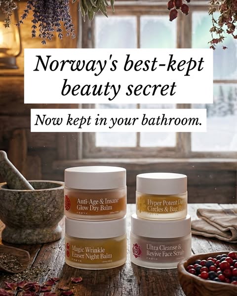 The ad features four Provit skincare products: Anti-Age & Insane Glow Day Balm, Magic Wrinkle Eraser Night Balm, Hyp