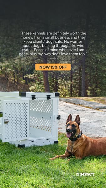 Impact Dog Crates ad
