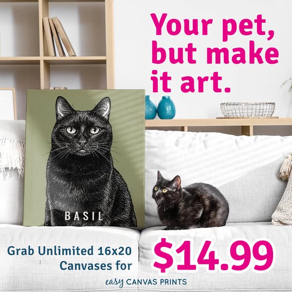 Easy Canvas Prints ad