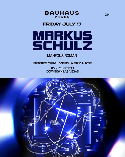 Markus Schulz ad