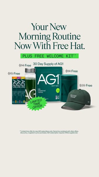 AG1 by Athletic Greens ad