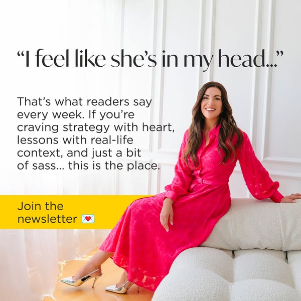 This ad features a testimonial about the brand, followed by a description of the brand's offerings and a call to act