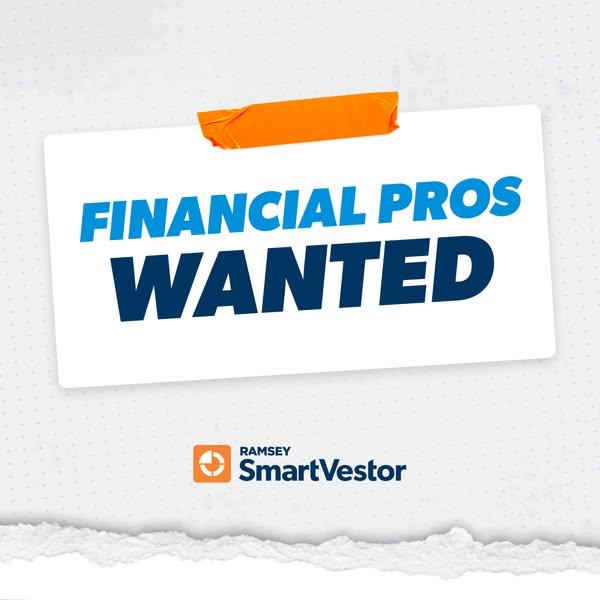 An image ad seeking financial professionals.