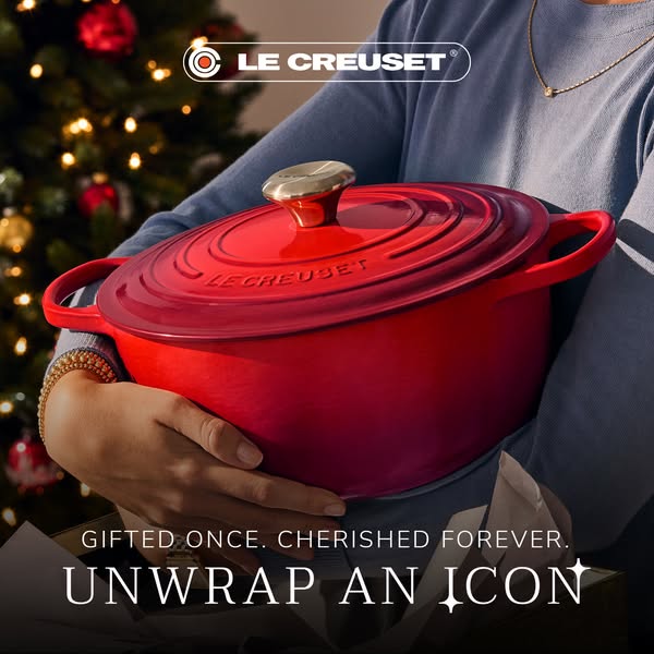 Le Creuset ad