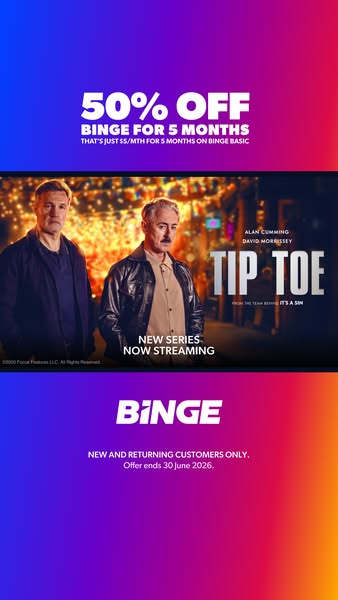 BINGE ad