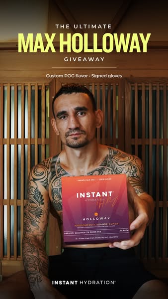 Max "Blessed" Holloway ad