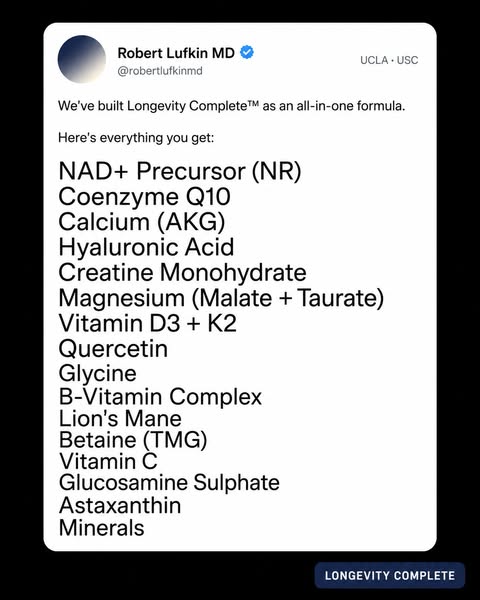 Robert Lufkin MD ad