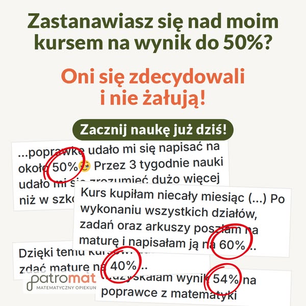 Patromat - Matematyka Matura ad