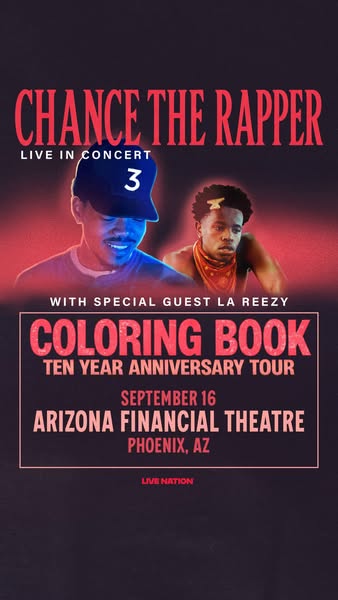 Chance The Rapper ad