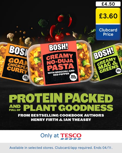 BOSH! - Food You’ll Love ad