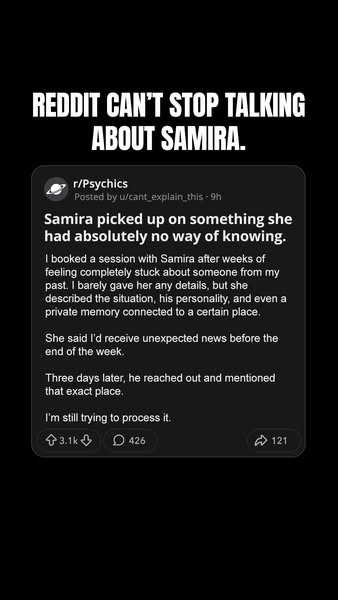 Psychic Samira ad