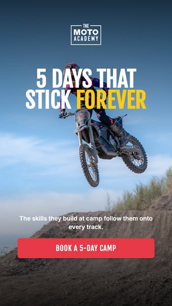 The Moto Academy ad