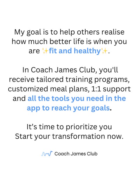 James Middleton Online Coaching ad