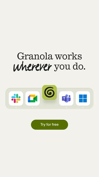 Granola ai ad