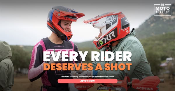 The Moto Academy ad