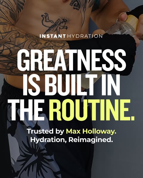 Max "Blessed" Holloway ad