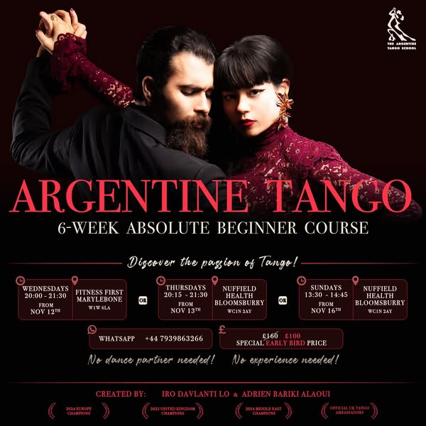 The Argentine Tango School ad
