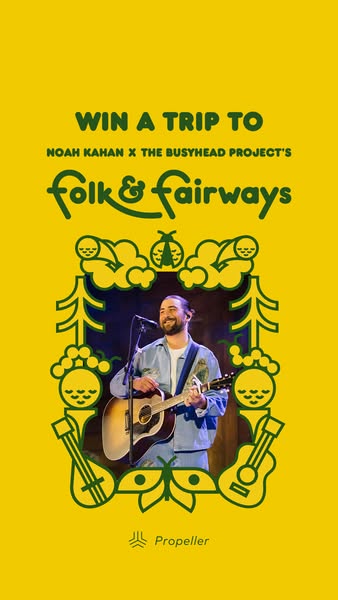 Noah Kahan ad