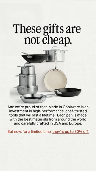 Made In Cookware ad