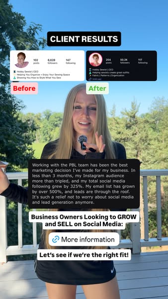 Personal Brand Launch ad