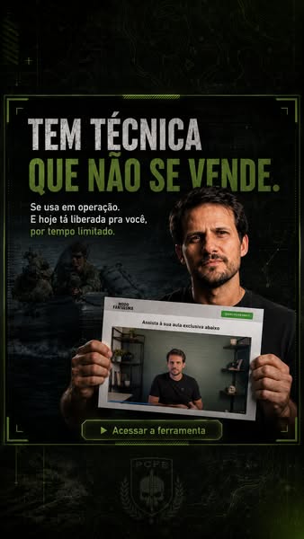 Pense como Forças Especiais ad