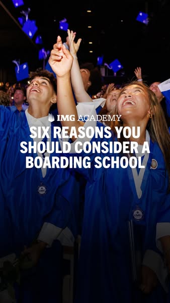 This ad for IMG Academy uses the listicle format to get people to consider boarding school as a path to athletic and aca