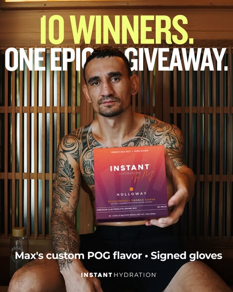 Max "Blessed" Holloway ad