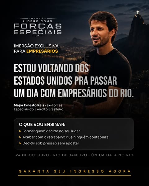 Pense como Forças Especiais ad