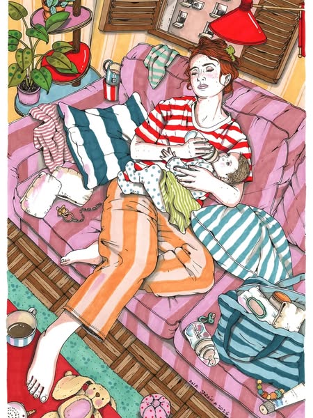 Ana Jarén Illustration ad