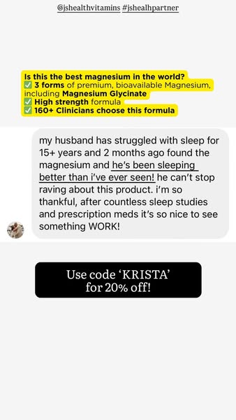 Krista Horton ad