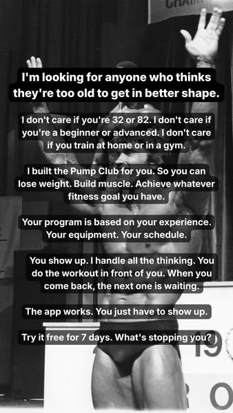 Arnold Schwarzenegger ad