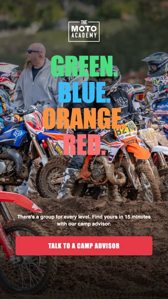 The Moto Academy ad