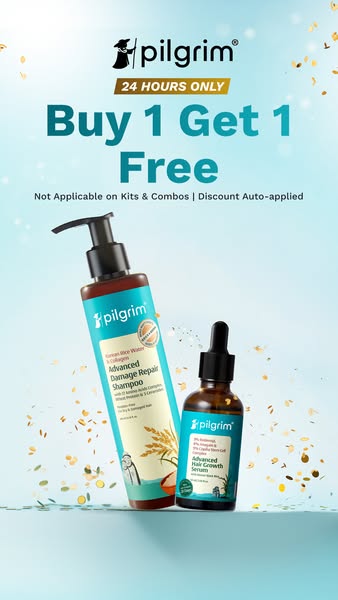 This is an ad by Pilgrim that is offering a limited time deal for buy one get one free. The products being advertised ar