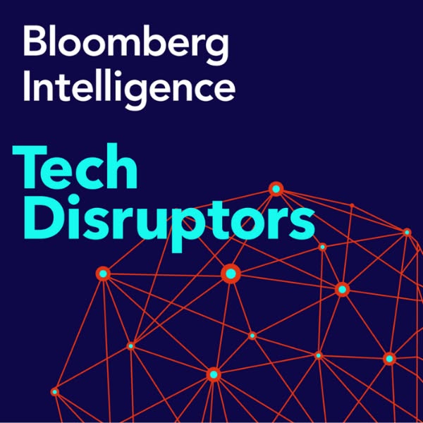 This ad for Bloomberg Intelligence promotes their coverage of tech disruptors. The ad features the brand name, the topic