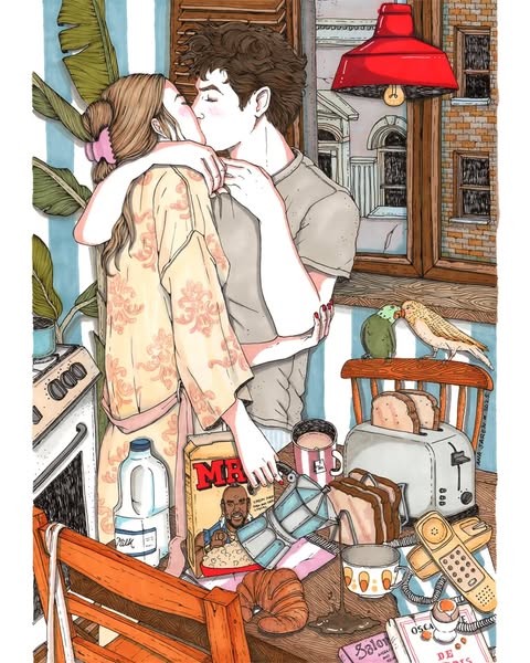 Ana Jarén Illustration ad