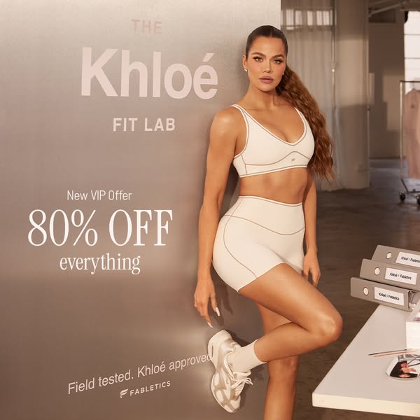 Khloé Kardashian ad