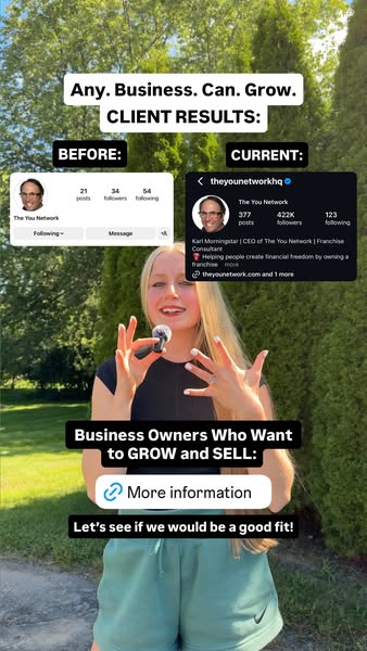 Personal Brand Launch ad