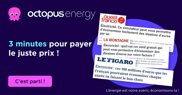 This image ad for Octopus Energy uses social proof in the form of news headlines to show how much money people can save 