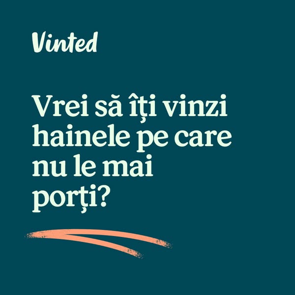 This Vinted ad features a question asking the viewer if they want to sell the clothes they no longer wear. The ad uses a