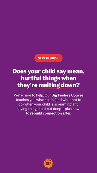 Big Little Feelings ad
