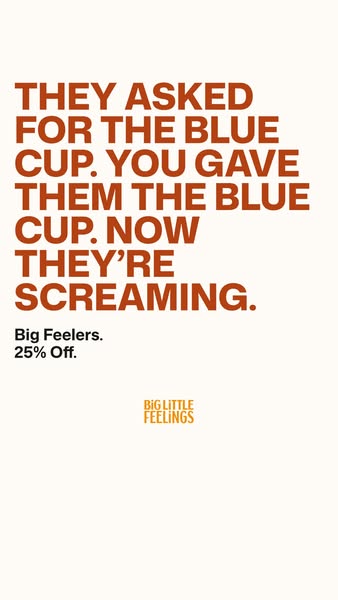 Big Little Feelings ad
